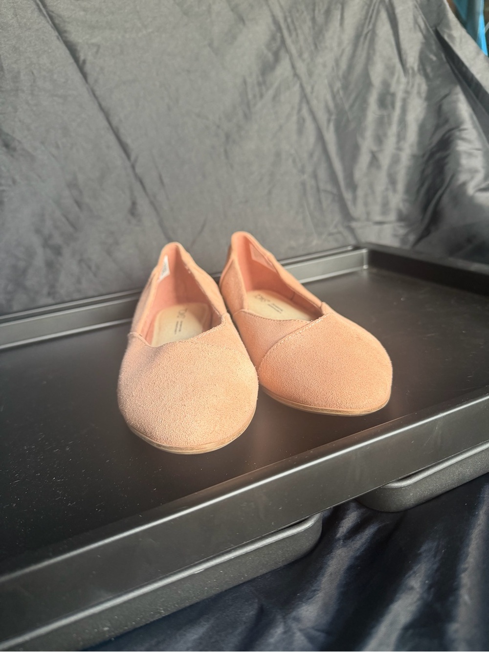 Toms Women's Slip-On Flats in Blush